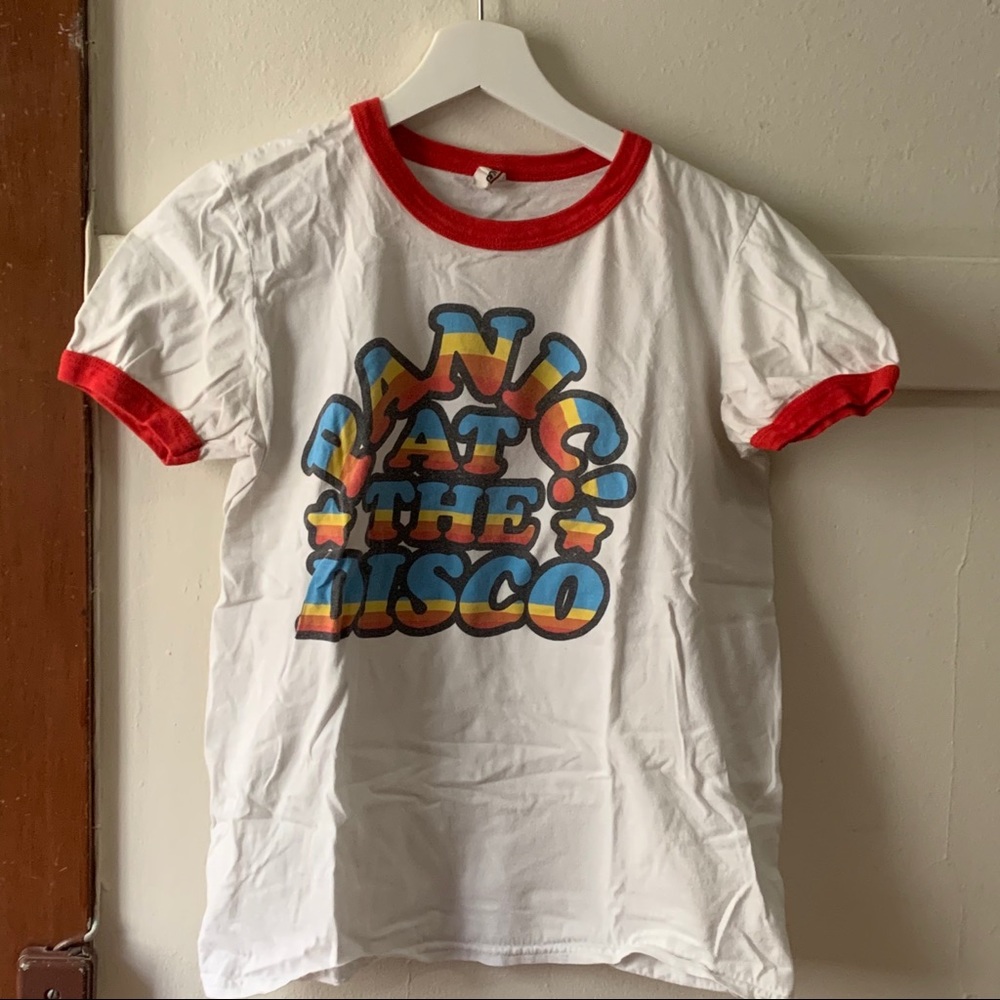 P!ATD Rainbow Wringer Concert Tee